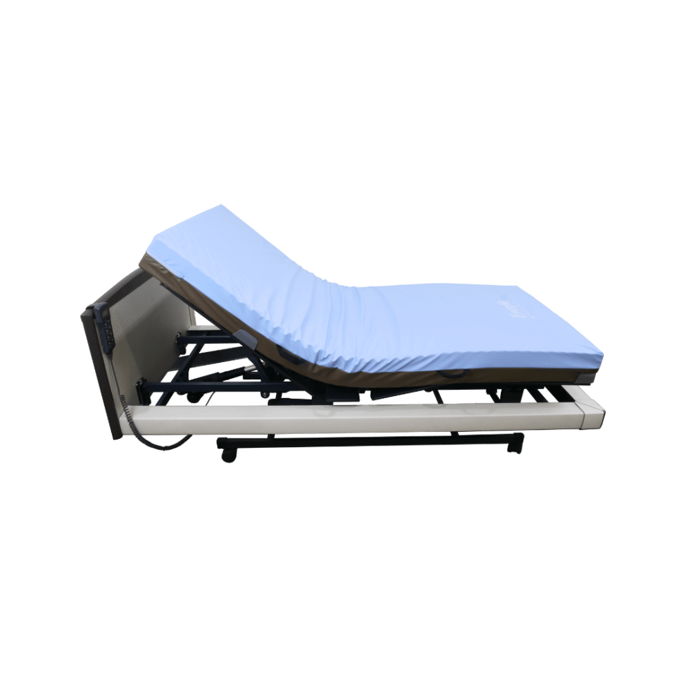 เตียงผู้ป่วยไฟฟ้า PARAMOUNT BED รุ่น Intime 1000 สีขาว พร้อมที่นอน รุ่น EVER FIT LIGHT_4